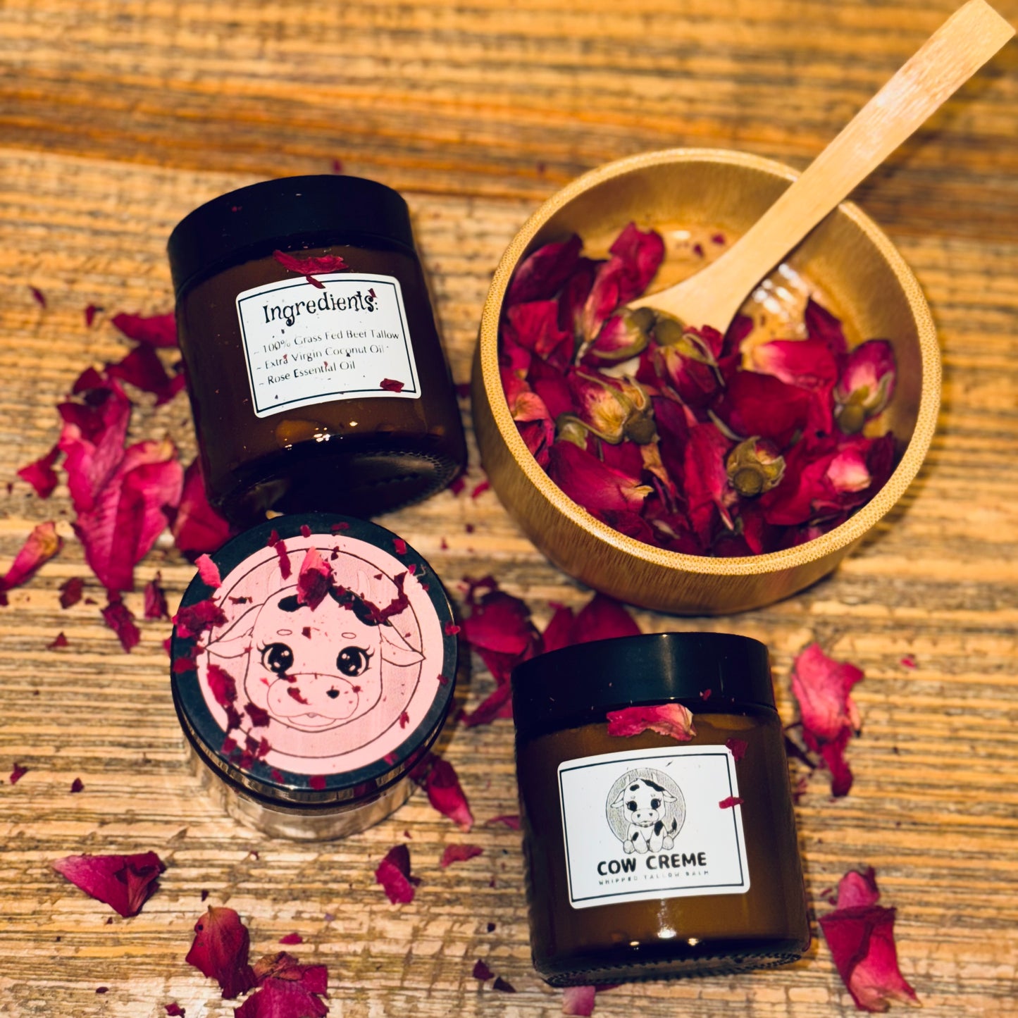 Whipped Tallow Balm - Rose