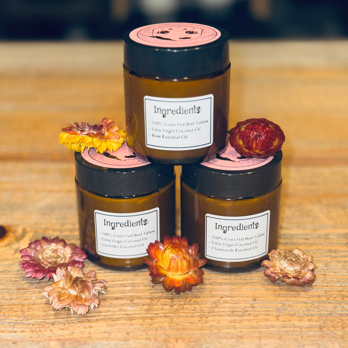 Whipped Tallow Balm - Floral Bundle